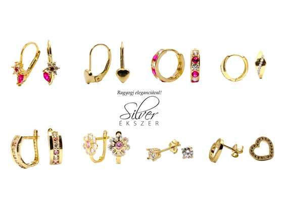 Kislány fülbevalók