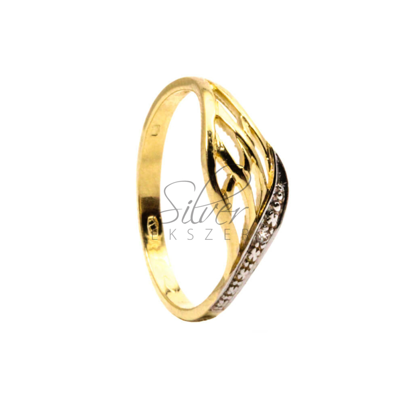 56-os méretű sárga arany gyűrű