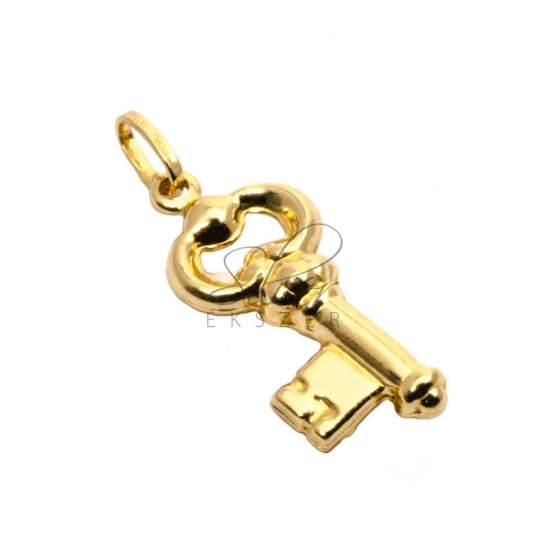 Sárga arany kulcs medál